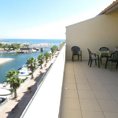 T2 Avec Terrasse, Vue Marina, Parking Prive - Fr-1-472-136 세테